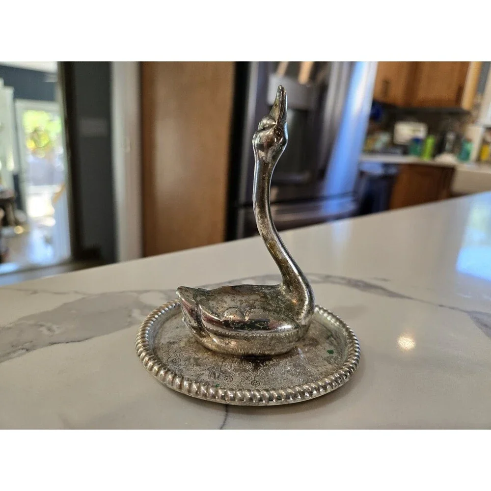 Unbranded vintage silver